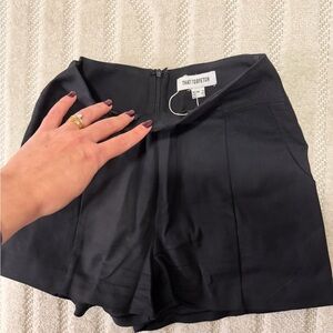 That Is Fetch Women's Black Skorts